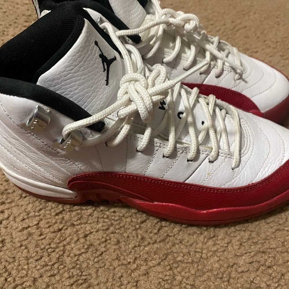 Jordan Kids Sneakers White and Red
